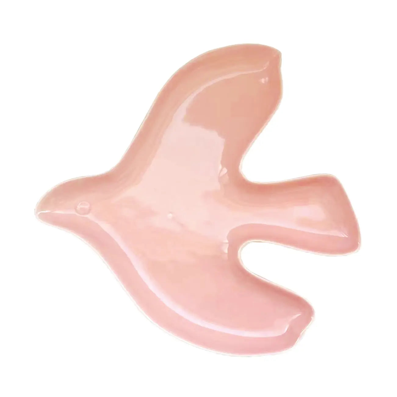 VORBESTELLUNG Teller rosa in Schwalbenform 20cm