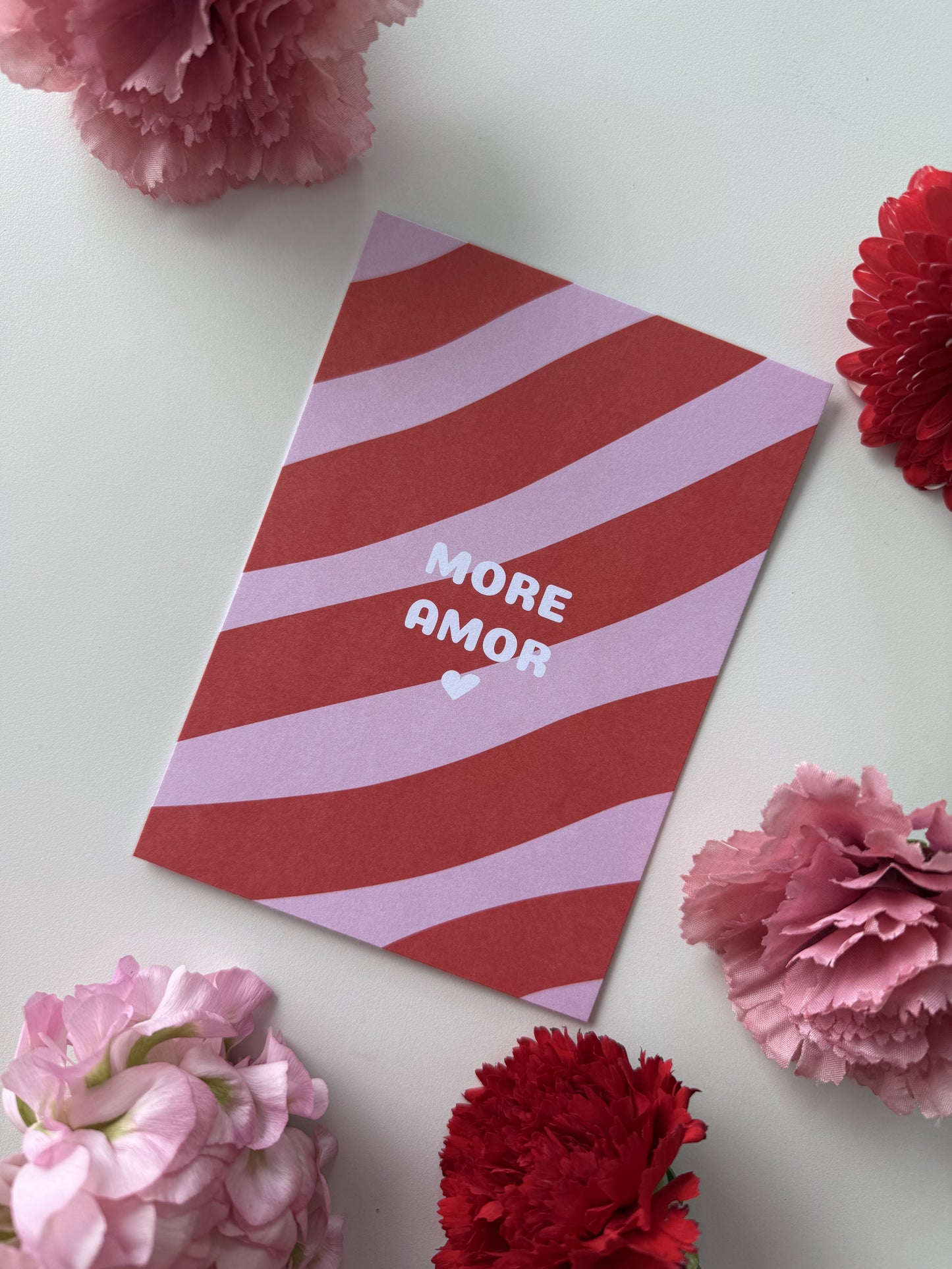 Postkarte MORE AMOR BLOOM Collection