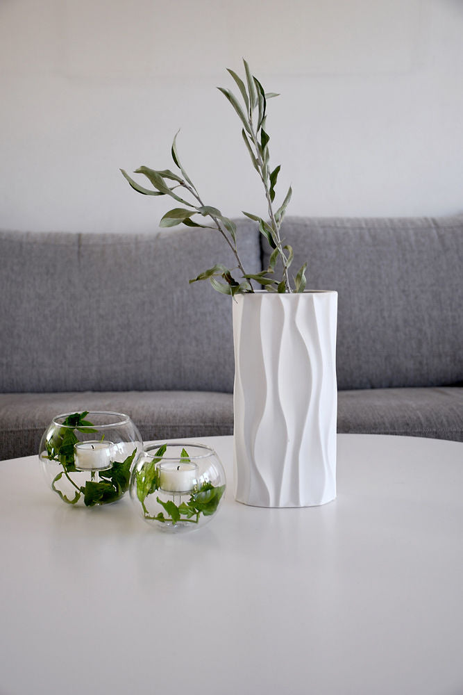 Storefactory Vase ENVIKEN weiß
