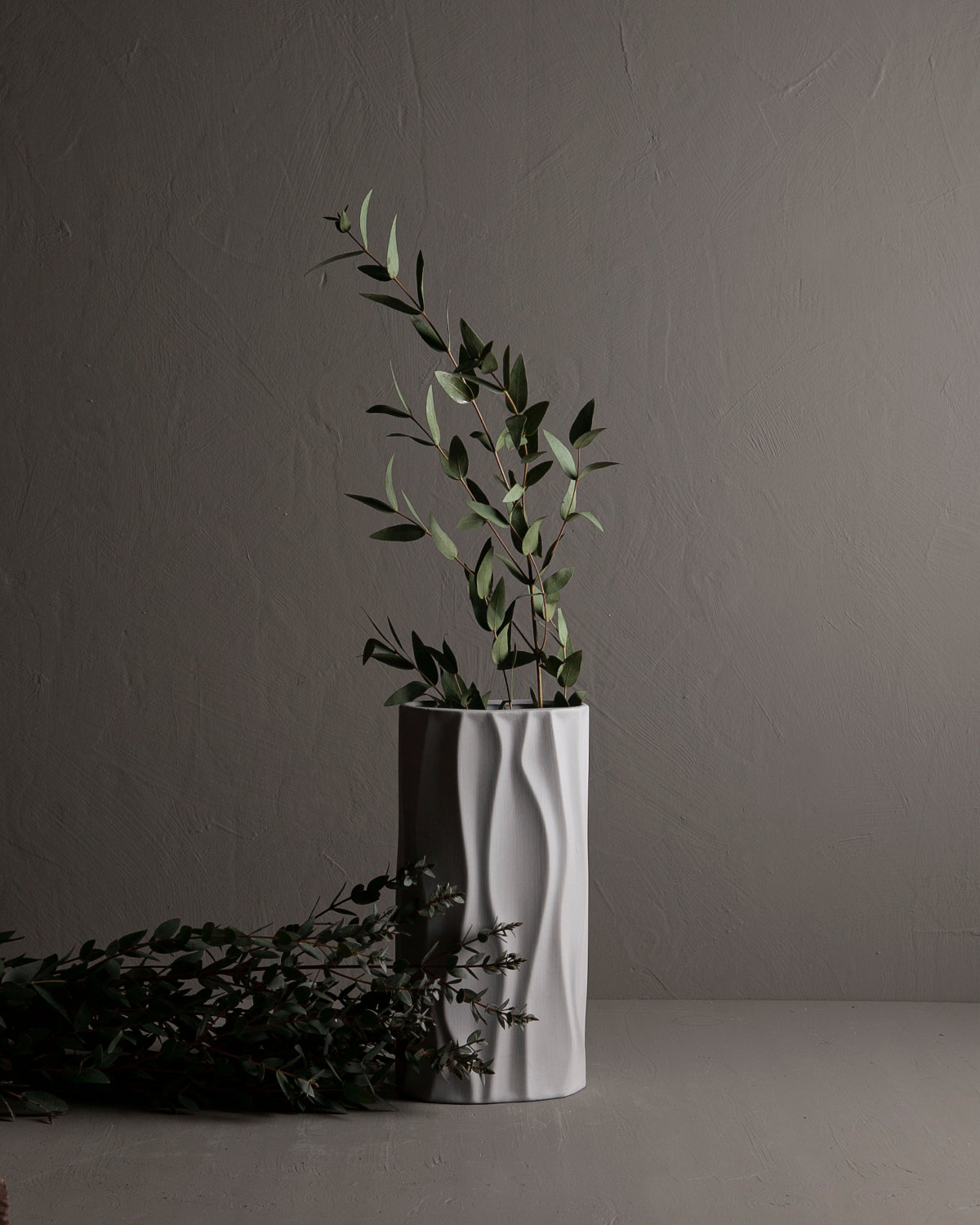 Storefactory Vase ENVIKEN hellgrau