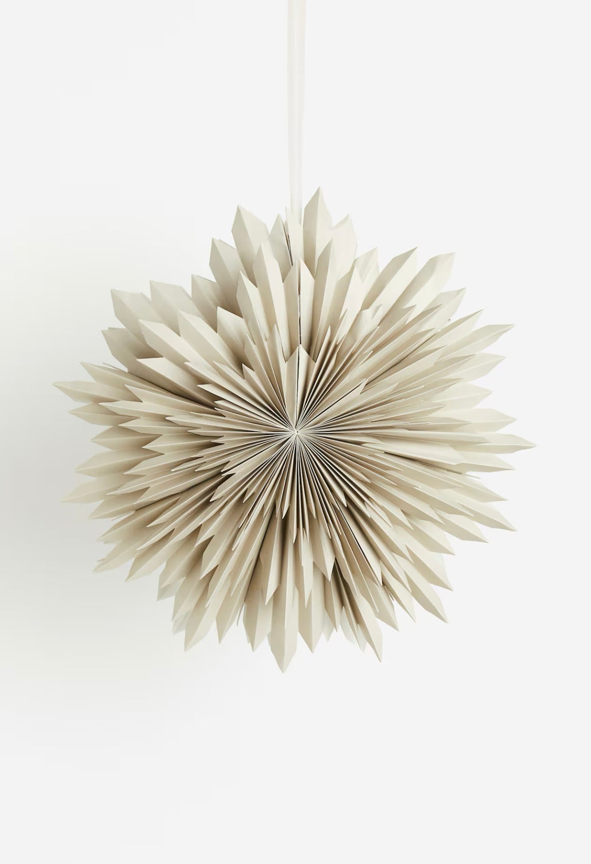 Papierstern 50cm braun (Lampenschirm, ohne Leuchtmittel)