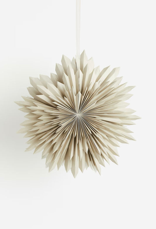 Papierstern 50cm braun (Lampenschirm, ohne Leuchtmittel)