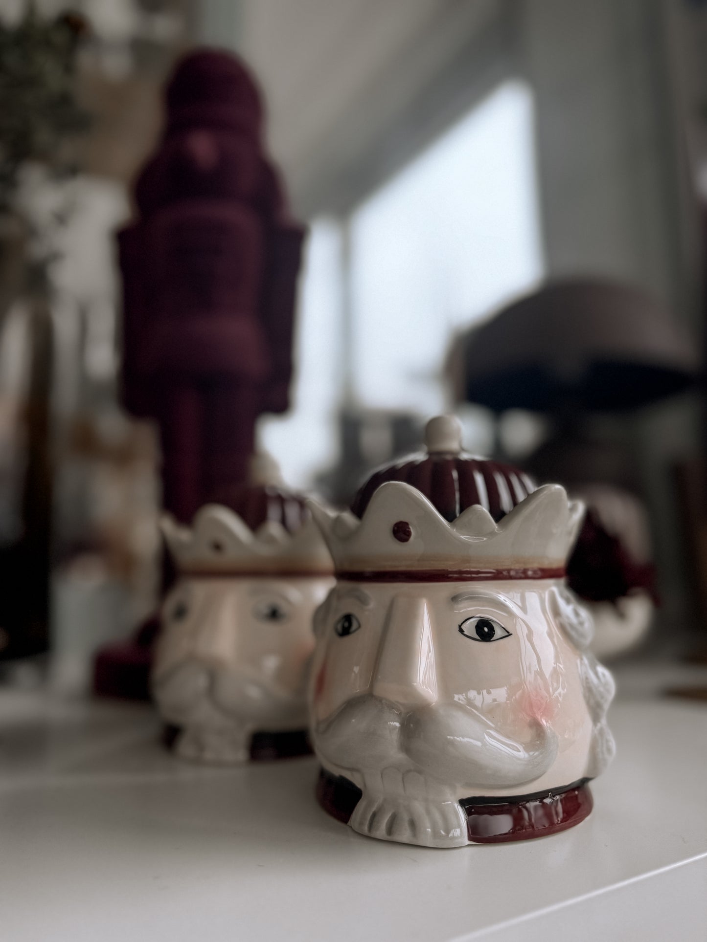 Keramikdose Nussknacker