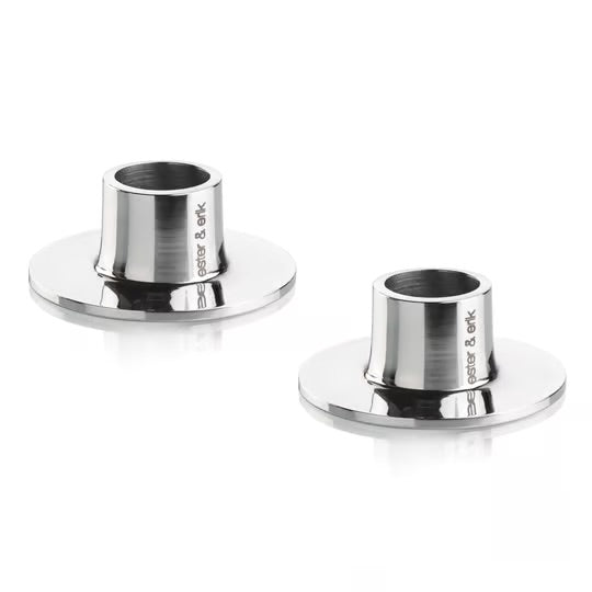 Ester&Erik Kerzenhalter silberfarben (einzel)