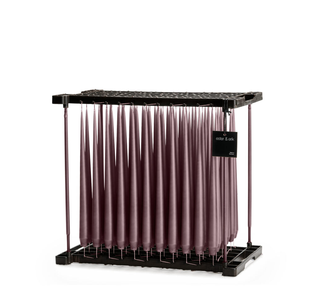 Ester&Erik Kerze 32cm Winter rose