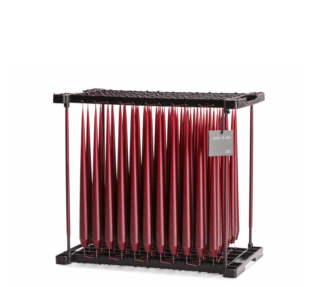 Ester&Erik Kerze 32cm deep wine