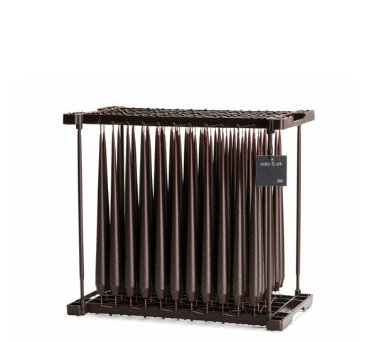 Ester&Erik Kerze 32cm espresso