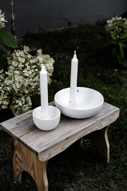 Storefactory Lidatorp Jubileum - small white candlestick