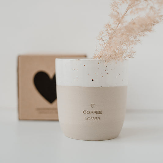 Eulenschnitt Becher COFFEE LOVER